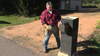 Stone Pillar amp Mailbox HowTo [upl. by Arianne]