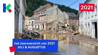 de overstromingen in Wallonië zijn het nieuws van de zomer [upl. by Garibold]