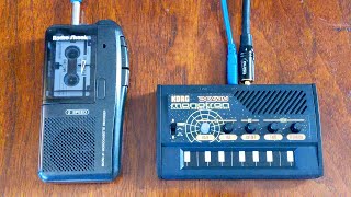 Korg Monotron Delay  Dictaphone  Station [upl. by Ayanahs]