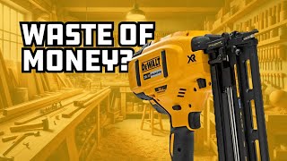 Why You Don’t Need It – DEWALT 20V 16Gauge Brad Nailer Review [upl. by Jahdai]