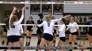 HS Volleyball 1020 Whitmer vs Springfield [upl. by Wachter967]