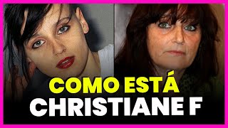 VEJA COMO ESTÁ CHRISTIANE F HOJE [upl. by Irallih]