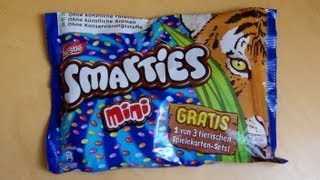 Smarties mini with Card Game [upl. by Nanine685]