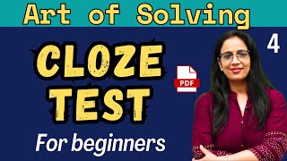 Cloze Test for Beginners  4  Easy Tips and Tricks for Scoring Well  English With Rani Maam [upl. by Akeret822]