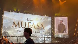 MUFASA the Lion King Announcement in D23  Disney Entertainment Showcase D23 2024  d23 [upl. by Pollerd]