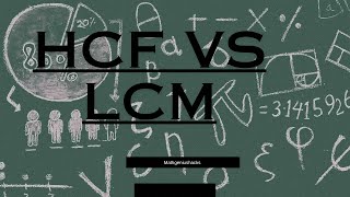 HCF vs LCM What’s the difference Reallife examples in Math [upl. by Ezzo]