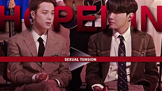 JIHOPEhopemin•2021 moments sexual tension flirty cute skin ship staring funny hot 🔥 etc [upl. by Nynahs614]