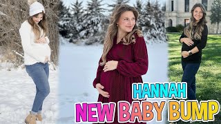 Hannah Duggar Glows in New Baby Bump Reveal  The Duggar Family 2024 Update [upl. by Esinned]