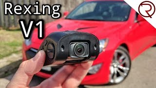 2018 Rexing V1 3rd Gen 4K Dash Camera Review amp Sample Footage [upl. by Gabi]