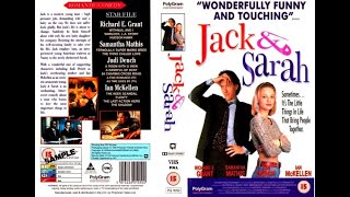 Original VHS Opening Jack amp Sarah 1996 UK Rental Tape [upl. by Aznofla]