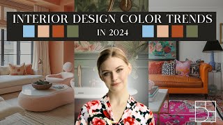 The Hottest Color Trends for 2024  Interior Design [upl. by Jethro]