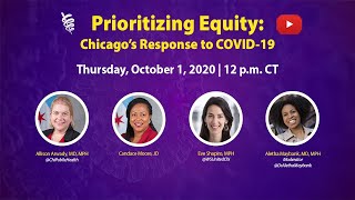 Chicagos Response to COVID19  Prioritizing Equity [upl. by Flannery]