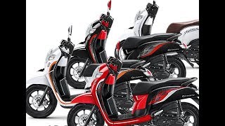 HONDA SCOOPY 2020 PILIHAN WARNA HARGA TERBARU amp SPESIFIKASI [upl. by Arlon]