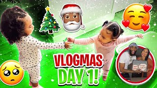 WE BAKED CHRISTMAS COOKIES LEGACY HELPED TREU WALK VLOGMAS DAY 1 🎄 [upl. by Weihs557]