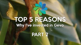 5 reasons why Ive invested in Gevo  Part 2 [upl. by Oab]