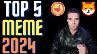 TOP 5 MEMECOIN CHE POTREBBERO FARTI FARE 10X NEL 2024Proprio come BONK COIN [upl. by Stormy925]