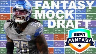 2024 Fantasy Football Mock Draft  10Team PPR  7th Pick [upl. by Attenehs]