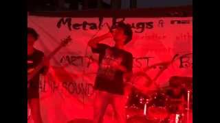 Lamb of God  quotBlack Labelquot Error 404 cover  Soundcheck at Metal Fest 2013  Ranchi [upl. by Annwahs]