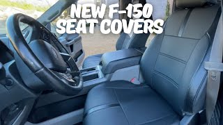 The Best Seat Covers for the F150 Carbon Fiber Inserts f150mods [upl. by Natala943]