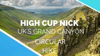 High Cup Nick Walk Dufton HIKING North Pennines Cumbria Circular Walk [upl. by Tennies16]