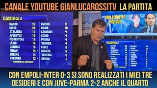 MA CHE BEL TURNO INFRASETTIMANALE CON CLASSIFICA MIGLIORE DEI MIEI CALCOLI [upl. by Alexia]