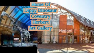 Dippy Dinosaurs Come To Coventry Herberts Art Gallery viral [upl. by Arim]