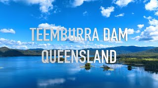 4K Cinematic  Panoramic Flight  Teemburra Dam  Queensland  Australia [upl. by Nytsua919]