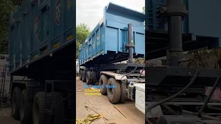 Jack testing Trailer tippe truck automobiletiptrailerrajasthan up semibedtrilertruck driver [upl. by Acus30]