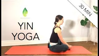 30 min yin yoga  Annas yoga studio [upl. by Adnohsad]