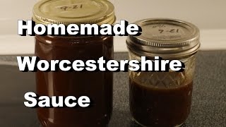 Homemade Worcestershire Sauce [upl. by Atiral]