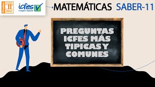 ICFES Matemáticas  Solución Paso a Paso Preguntas Típicas [upl. by Riess]