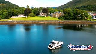 The Caledonian Claymore Hotel Arrochar  Drone Footage [upl. by Ingemar557]