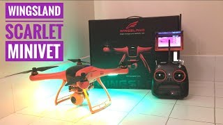 Wingsland M1 Scarlet Minivet Drone [upl. by Sremlahc]