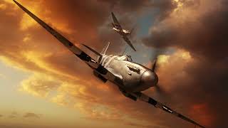 Relaxing WW2 Plane Sounds 1hour [upl. by Aizan47]