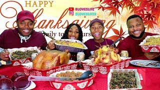 Thanksgiving Meal Happy Thanksgiving from Bloveslife amp Family [upl. by Cristabel]