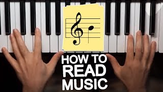 How to Read Music for Beginners  Learn to Play Piano 1 [upl. by Damour215]