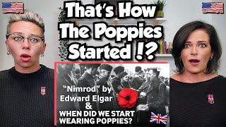 American Couple Reacts UK NimrodEdward Elgar  The History Of Remembrance Day Poppies FIRST TIME [upl. by Tut780]