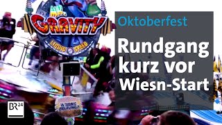 Oktoberfest Rundgang vor kurz WiesnStart  BR24 [upl. by Noed]