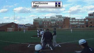 Fontbonne Baseball vs Illinois Wesleyan [upl. by Wynnie]