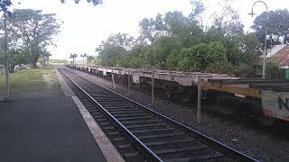 7394  TREN CARGUERO DE NCA PASANDO CON EL BOBINERO VACÍO POR ESTACIÓN BENAVIDEZ [upl. by Piegari]