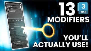 13 3ds Max Modifiers that youll actually use EXPLAINED [upl. by Griseldis]