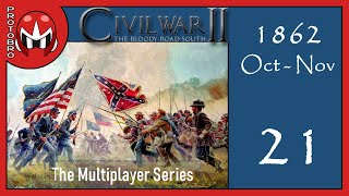 AGEODs Civil War 2 multiplayer  The Eastern Grind Continues  Oct  Nov 1862  21 [upl. by Misaq]