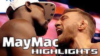 CONOR MCGREGOR vs FLOYD MAYWEATHER Best Bits amp Highlights from London Press Conference Tour [upl. by Nerta]