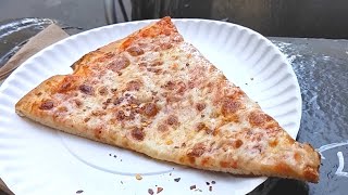 New York Pizza  99¢ Cent Delicious Pizza  The New York City 1 Slice  You Cant Beat This Deal [upl. by Adnawal398]