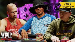 World Series of Poker 2024  Phil Ivey Jason Mercier amp Danny Wong Battle for Triple Draw Bracelet [upl. by Dniren]