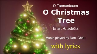 O Christmas Tree  instrumental with lyrics [upl. by Allecnirp674]