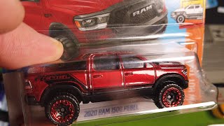 Four New Hot Wheels Cars Including The Ram 1500 Rebel [upl. by Adlanor]