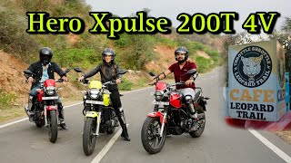 2023 Hero Xpulse 200T 4V  Ride to Leopard Trails Aravali Hills 😍 Detailed Review [upl. by Imas]