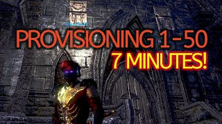 HOW TO LEVEL PROVISIONING IN LESS THAN 7 MINUTES  Flames of Ambition [upl. by Wun]