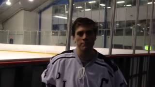 Ice hockey Interview with Pingrys Eric Rogers [upl. by Ardien]